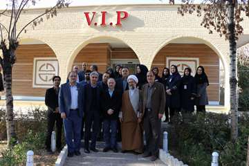 دکتر دانایی و رئیس دانشگاه سمنان در بیمارستان امیر-روزپرستار 